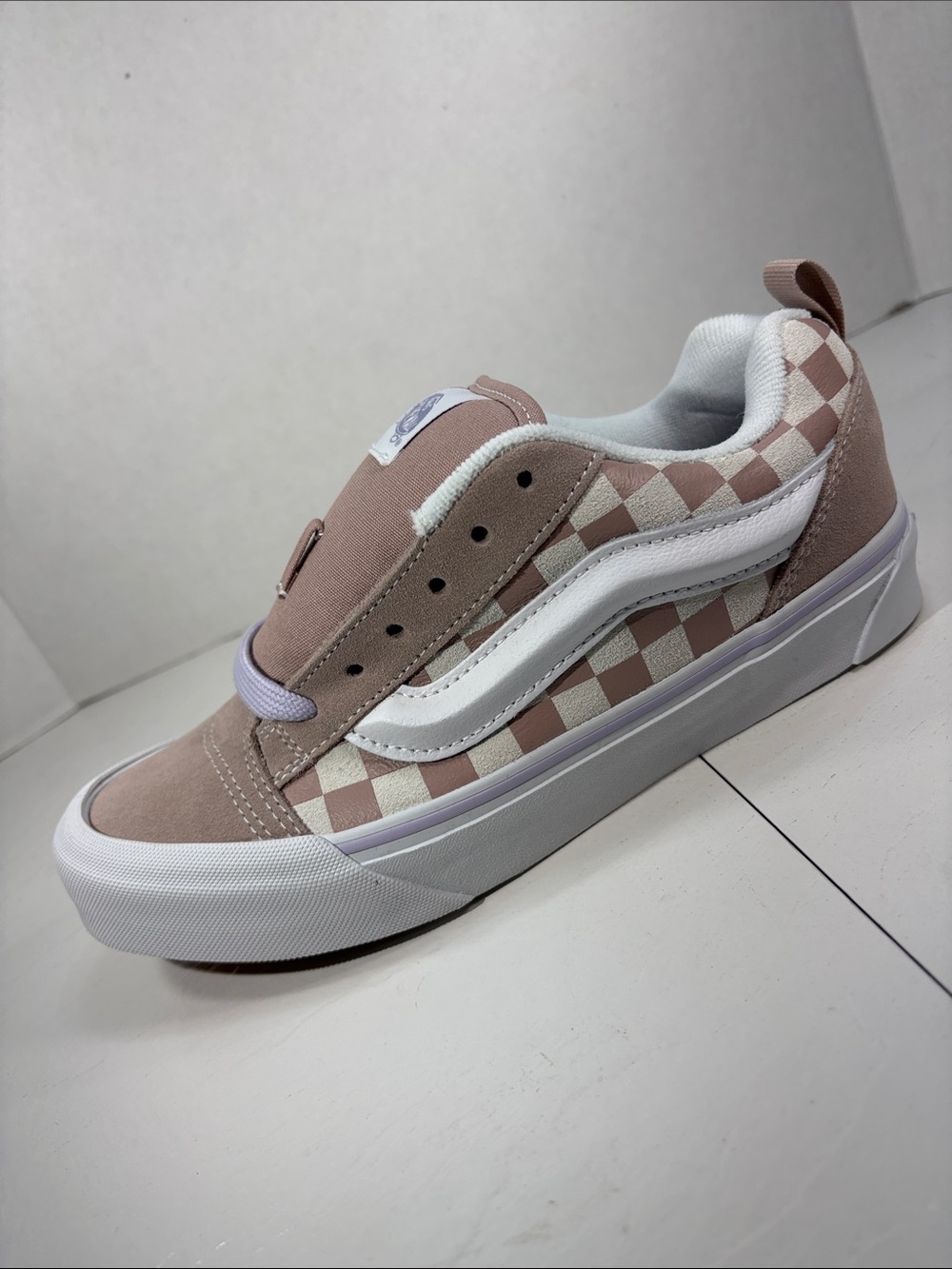 NWT Vans Knu Skool Checkerboard Skate Shoes Women’s 7.5 - Picture 2 of 10